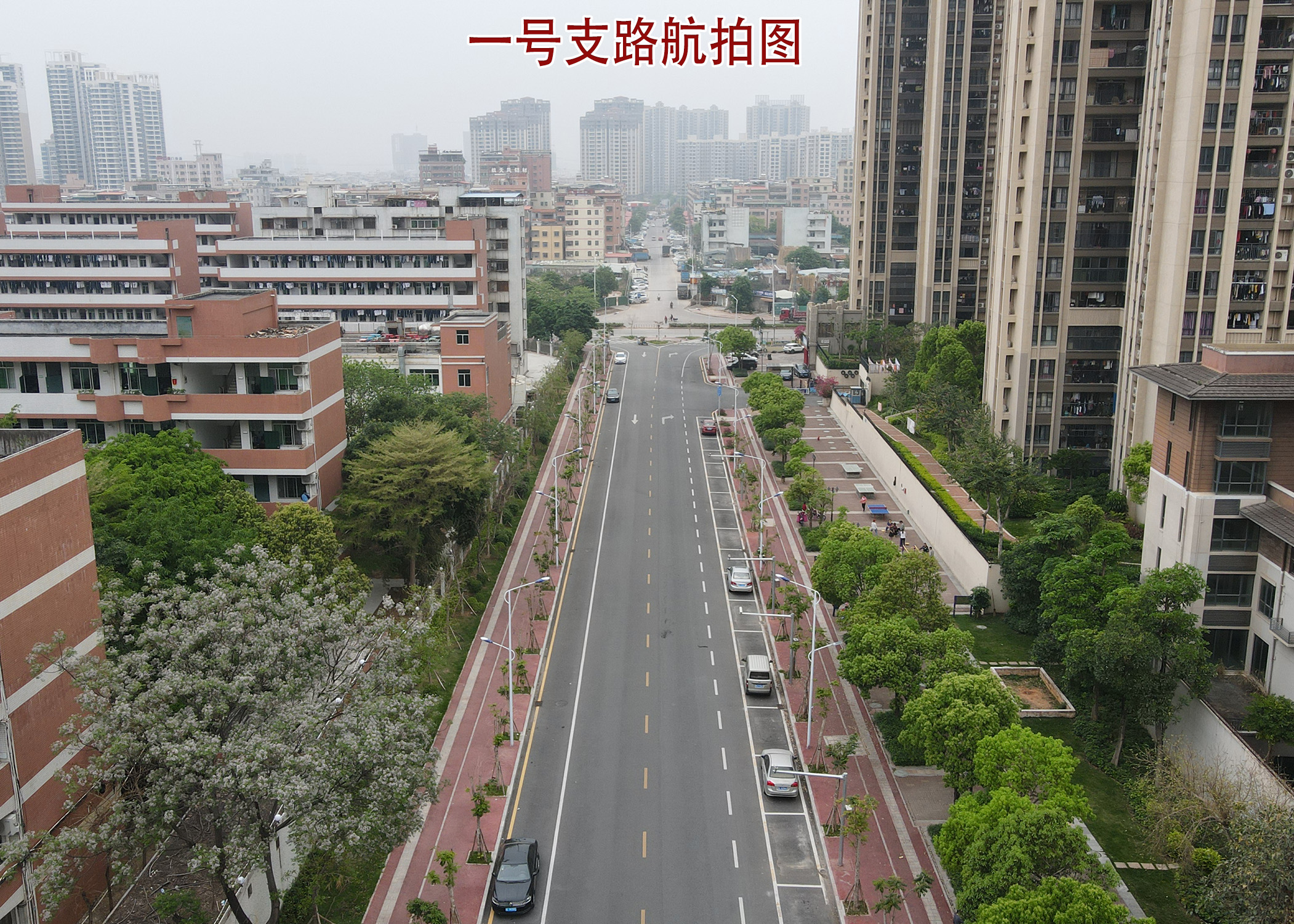 一号支路航拍