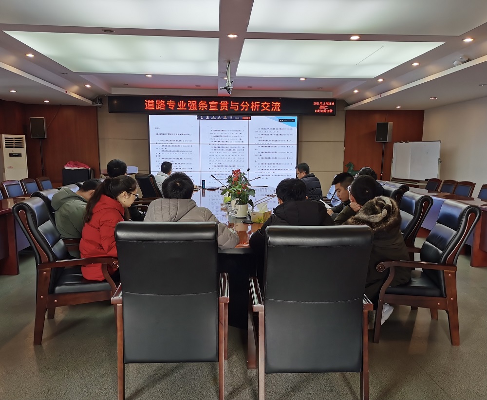 强条宣贯专题系列活动（五） ——道路专业强条宣贯与常见问题分析交流